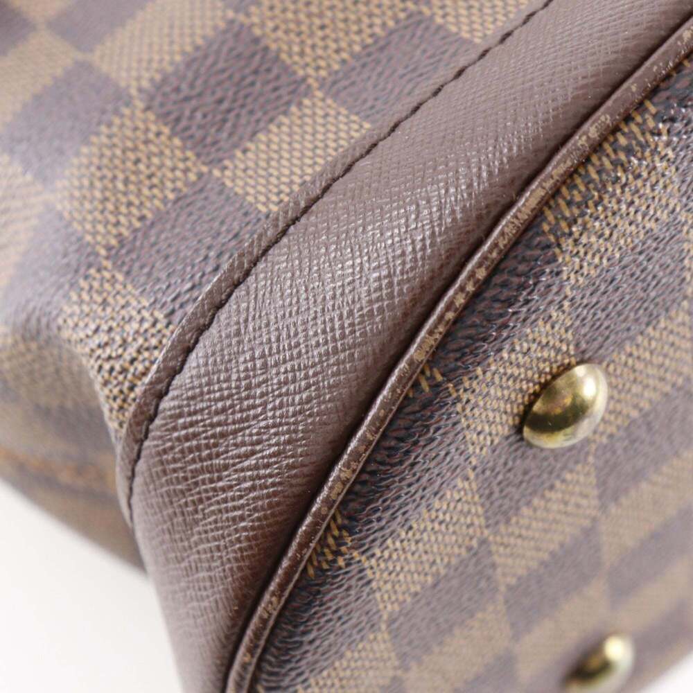 LOUIS VUITTON Brown Damier Canvas Tote Bag - Picture 6 of 16